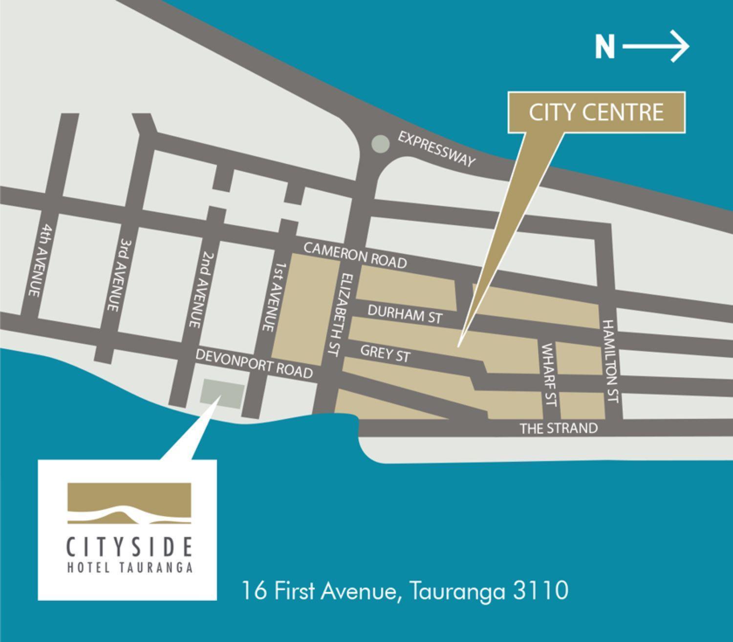 Cityside Hotel Tauranga Buitenkant foto